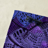 Paars Paradise Strandlaken (In situ)