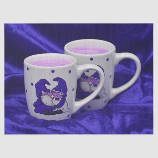 paars passiefpapier tissuepapier (Voorkant)