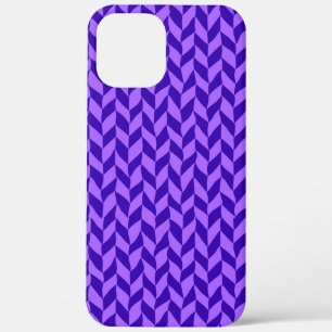 paars patroon iPhone 12 pro max hoesje