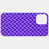 paars patroon Case-Mate iPhone case (Achterkant (horizontaal))