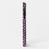 Paars patroon Case-Mate iPhone case (Achterkant/links)