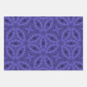 Paars patroon inpakpapier vel (Voorkant)
