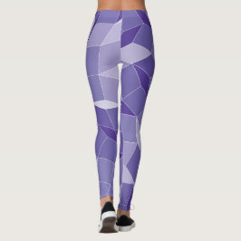 Paars patroon leggings