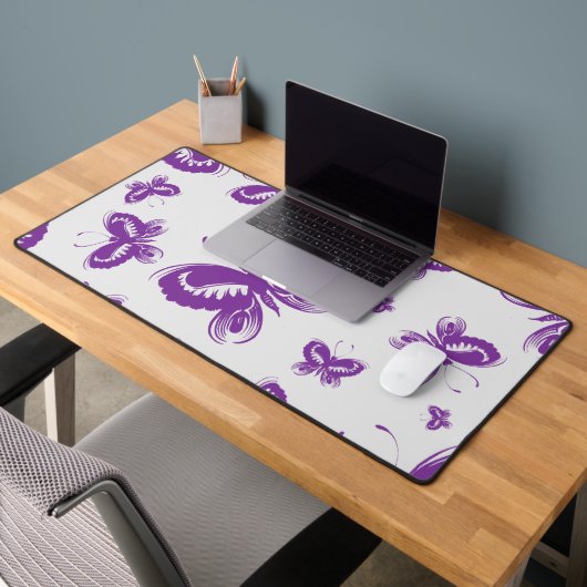 Paars patroonpatroon bureaumat (Kantoor 2)