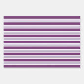 Paars Pattered Inpakpapier Vel (Voorkant 2)
