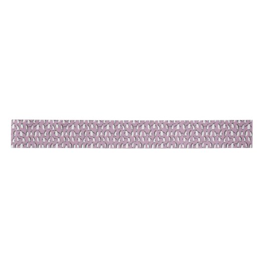 Paars Penguin Pattern Lint (Voorkant)