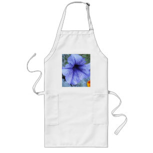 Paars Petunia Lang Schort