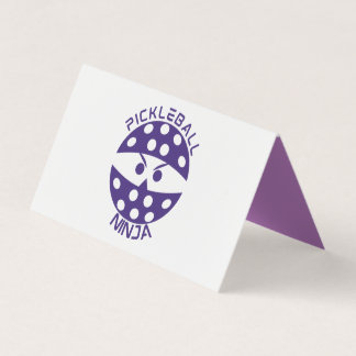Paars Pickleball Ninja Kaart
