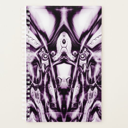 Paars plukken planner (Voorkant)