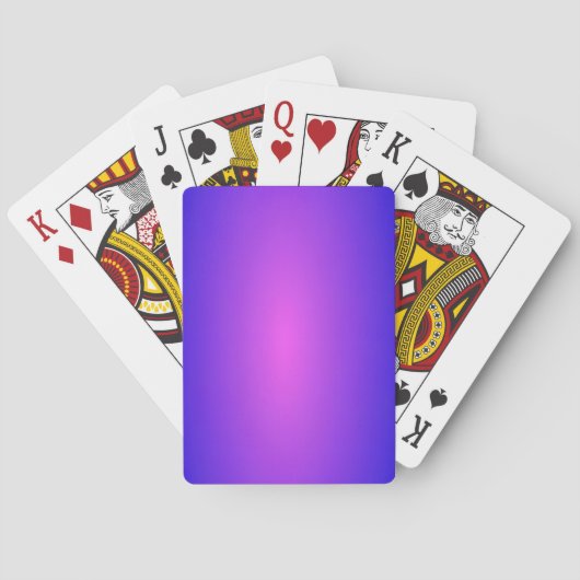 Paars Pokerkaarten (Achterkant)