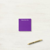 Paars Post-it® Notes (Op bureau)