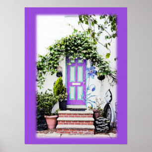 Paars Poster