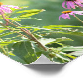 Paars Poster van cefloer (Hoek)