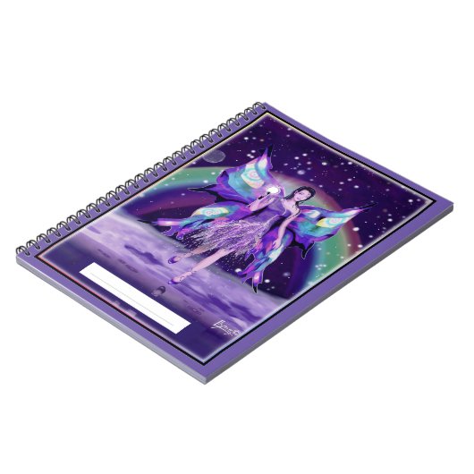 Paars Rijnfee Notitieboek (Linkerzijde)