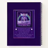 Paars Rijnfee Notitieboek (Achterkant)