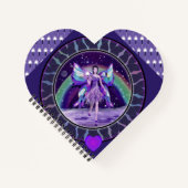 Paars Rijnfee Notitieboek (Voorkant)