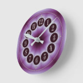 Paars Ronde Klok (Hoek)