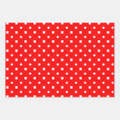 Paars Rood Groen Geometrisch Vormpatroon Inpakpapier Vel (Voorkant 2)