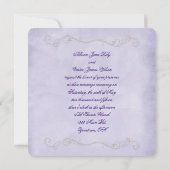 Paars Roos Kaart (Achterkant)