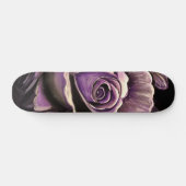 Paars Roos Skateboard (Horizontaal)