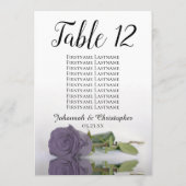 Paars Roos Tafelplaatje grote (Achterkant)