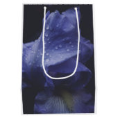 Paars Roos ventilator Medium Cadeauzakje (Achterkant)