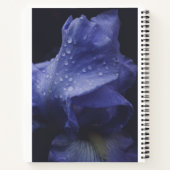 Paars Roos ventilator Notitieboek (Achterkant)