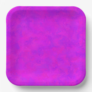 Paars roze Abstract patroon Papieren Bordje