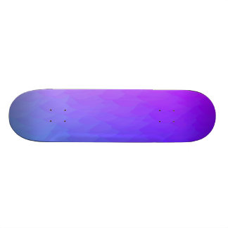 Paars, roze, blauw ombre-schaatsenbord skateboard