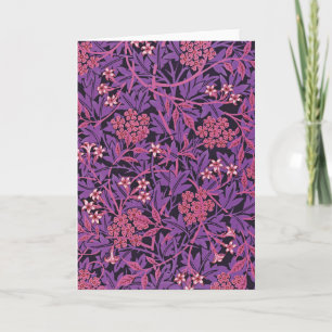  Paars-Roze Jasmine door William Morris Kaart
