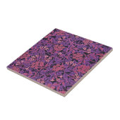  Paars-Roze Jasmine door William Morris Tegeltje (Zijkant)