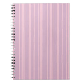 Paars & Roze Lijn Patroon Notitieboek