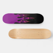 Paars schaatsenbord skateboard (Horizontaal)