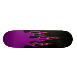 Paars schaatsenbord skateboard