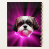 Paars Shih Tzu Planner (Achterkant)