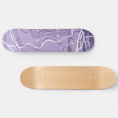 Paars Skateboard (Horizontaal)