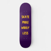 Paars skateboard (Voorkant)