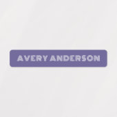 Paars Skinny - Schuurbestendig Kind Labels (Design 1)