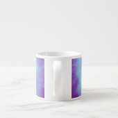 Paars Storm Cloud Effect Espresso Kop (Achterkant)