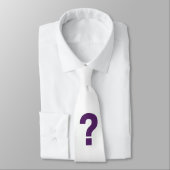 Paars Stropdas voor het vragenuur (Gebonden)