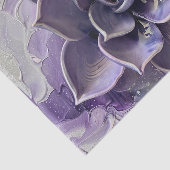 Paars Succulent Tissuepapier (Detail)