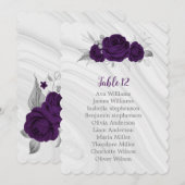 paars tabelnummer van de zilvervaten kaart (Voorkant / Achterkant)