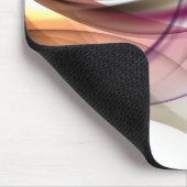 Paars-Tan Waves Mousepad Muismat (Hoek)