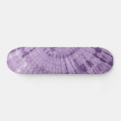 Paars Tie Dye Skateboard (Horizontaal)