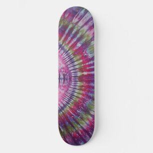 Paars Tie Dye Skateboard
