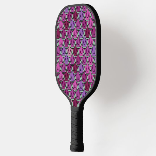 Paars Tulip Field Pickleball Paddle (Links)
