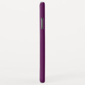 Paars van druiven (vaste kleur) Case-Mate iPhone case (Achterkant/rechts)