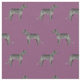 paars van het ierse wolfsweefsel stof