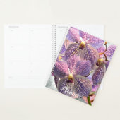 Paars Vanda Orchids Floral Planner (Display)