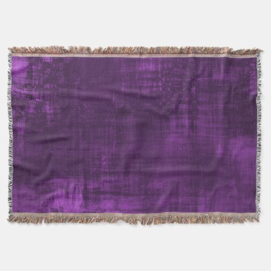 PAARS VELVET PATTERN DEKEN (Voorkant)